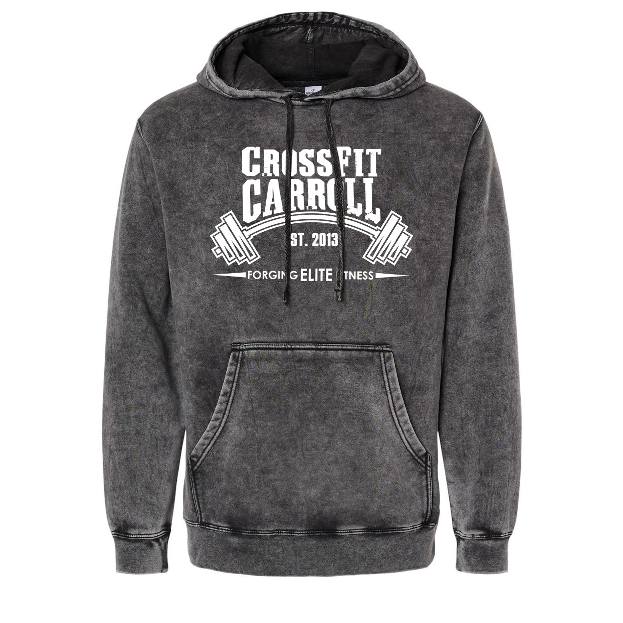 CF Carroll Mineral Wash Hoodie — front view by VNDK8