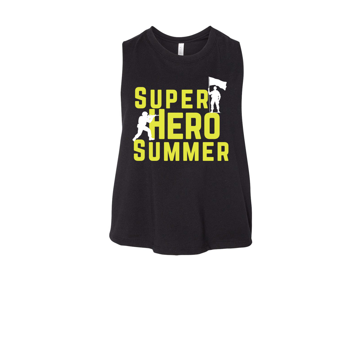 Chagrin Falls Super Hero Summer Crop Tanks