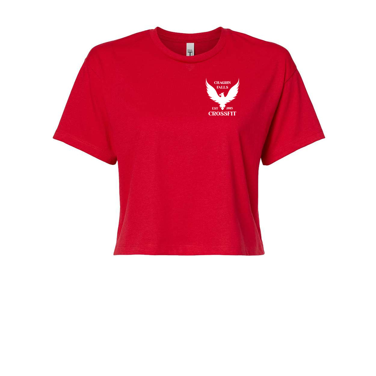 Chagrin Falls Simple Logo Crop Tees