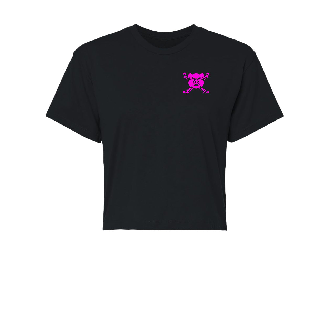 Colten Mertens "Never Lay Down" Women's Crop Tee