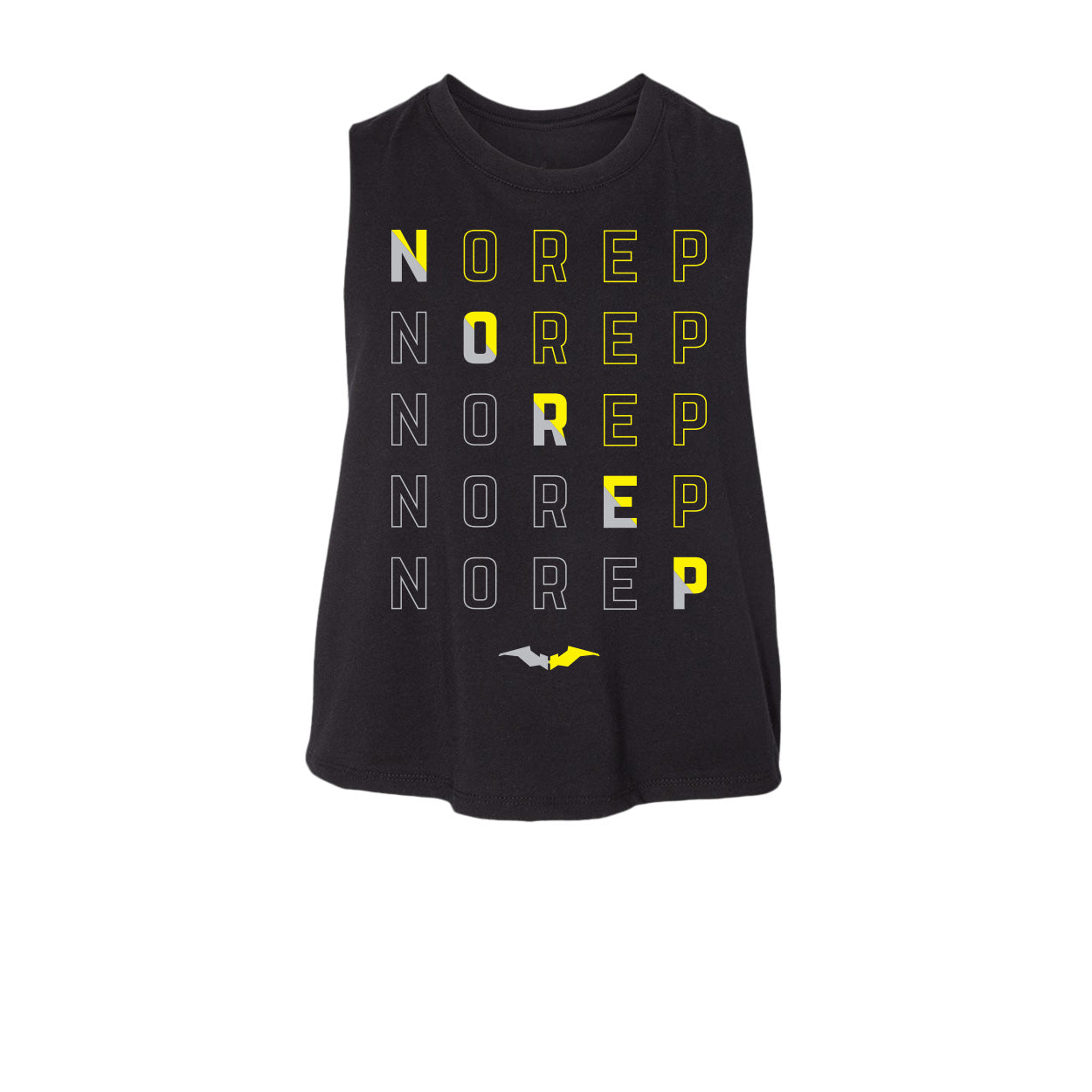Hiller "NOREP Intervals" Women's Crop Tank