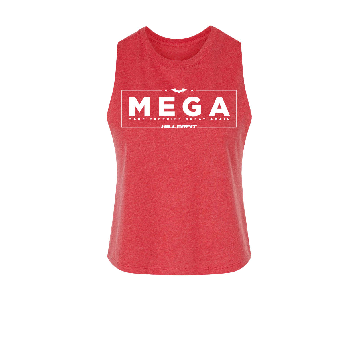 Hiller "MEGA" Women’s Crop Muscle Tank