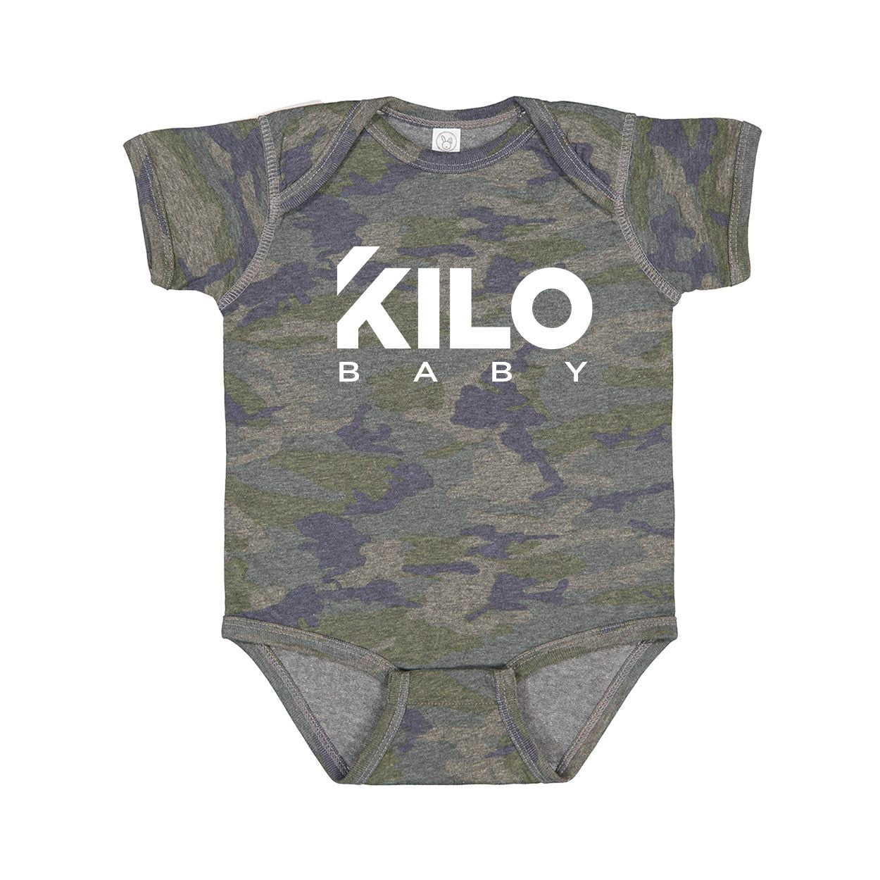 Kilo Gyms Baby Onesie in Camo — by VNDK8