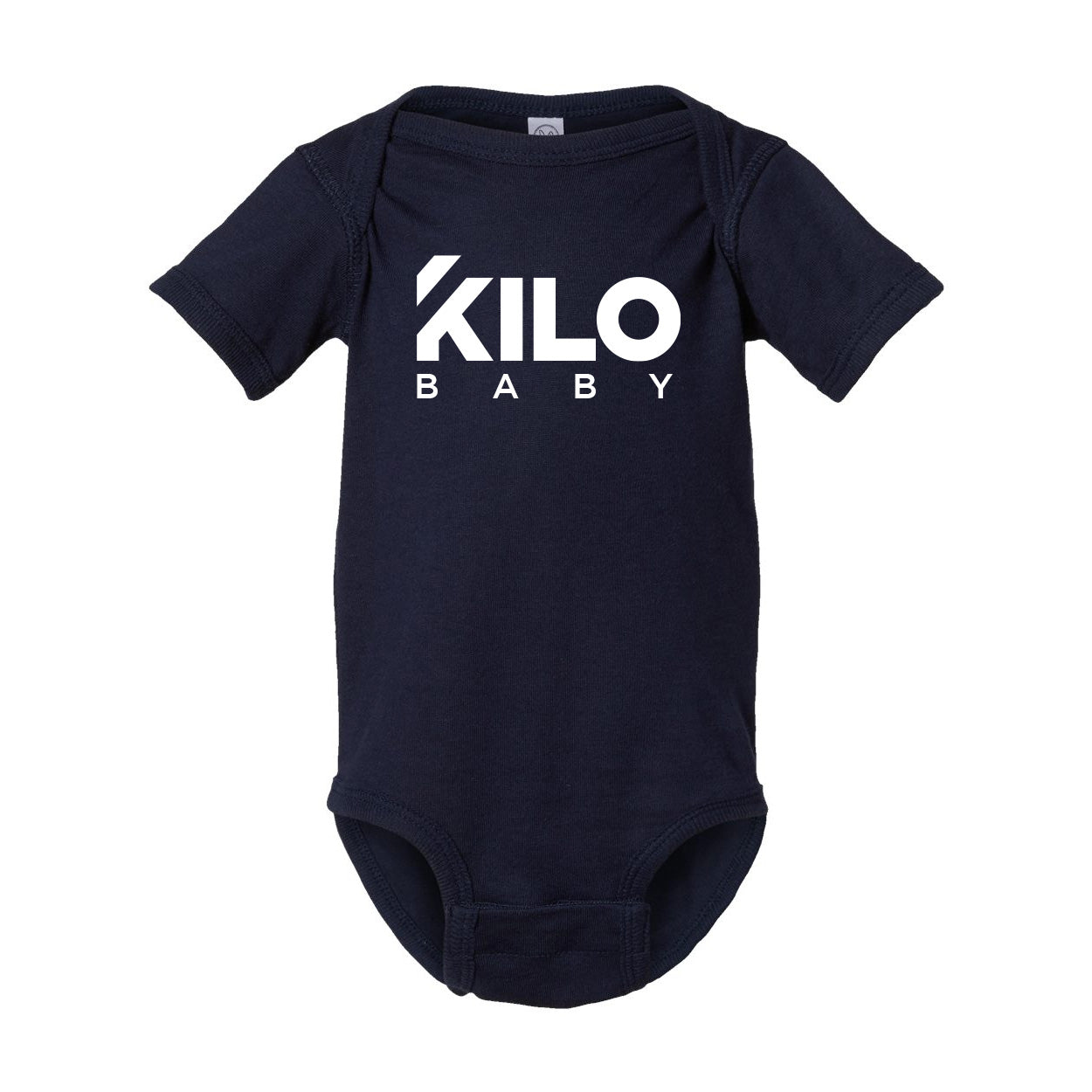 Kilo Gyms Baby Onesie in Navy — by VNDK8