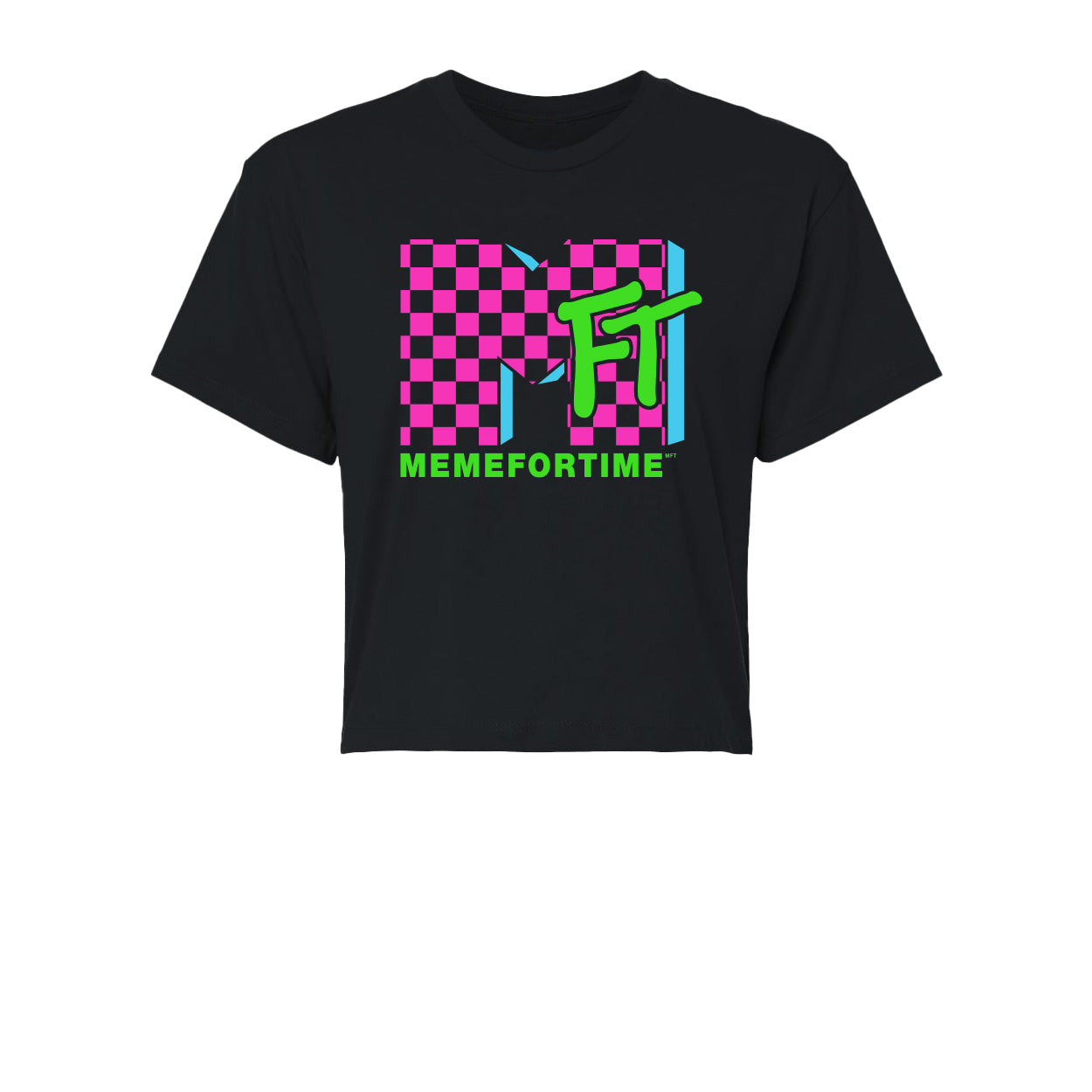 MFT "I Want My" Women's Crop Tee