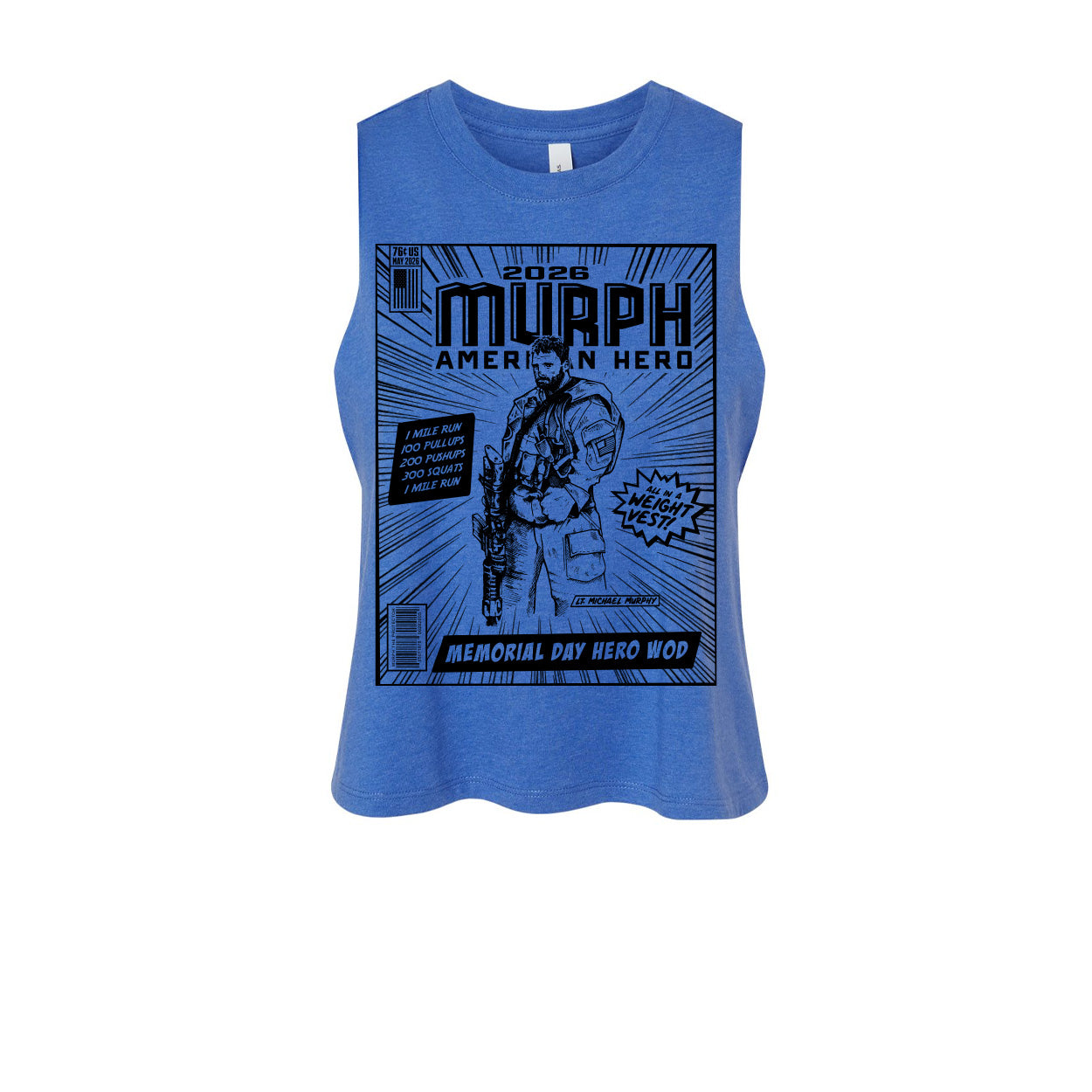 Murph "Comic" Crop Tanks