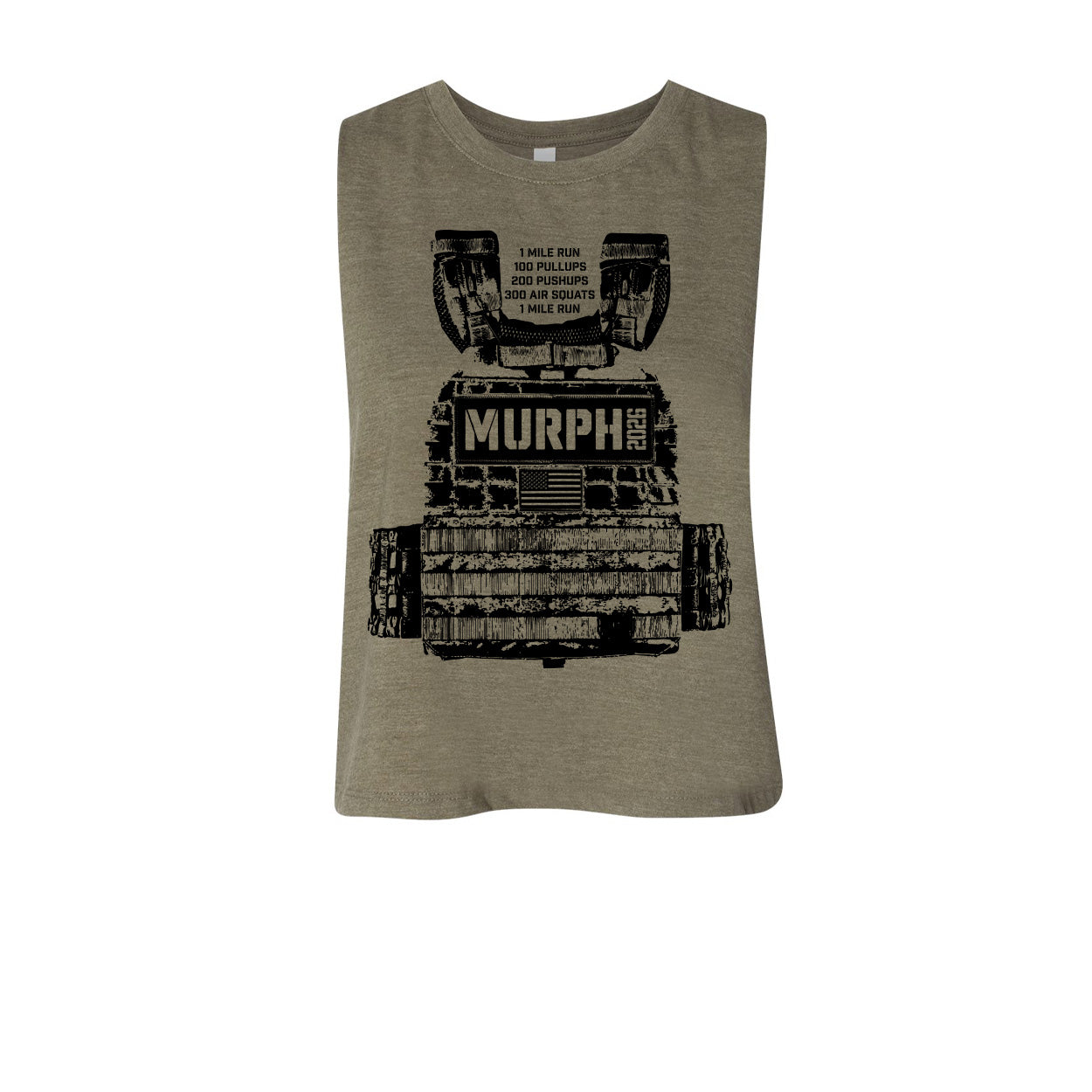Murph "Vest" Crop Tanks