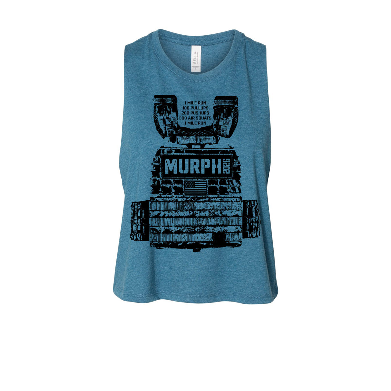 Murph "Vest" Crop Tanks