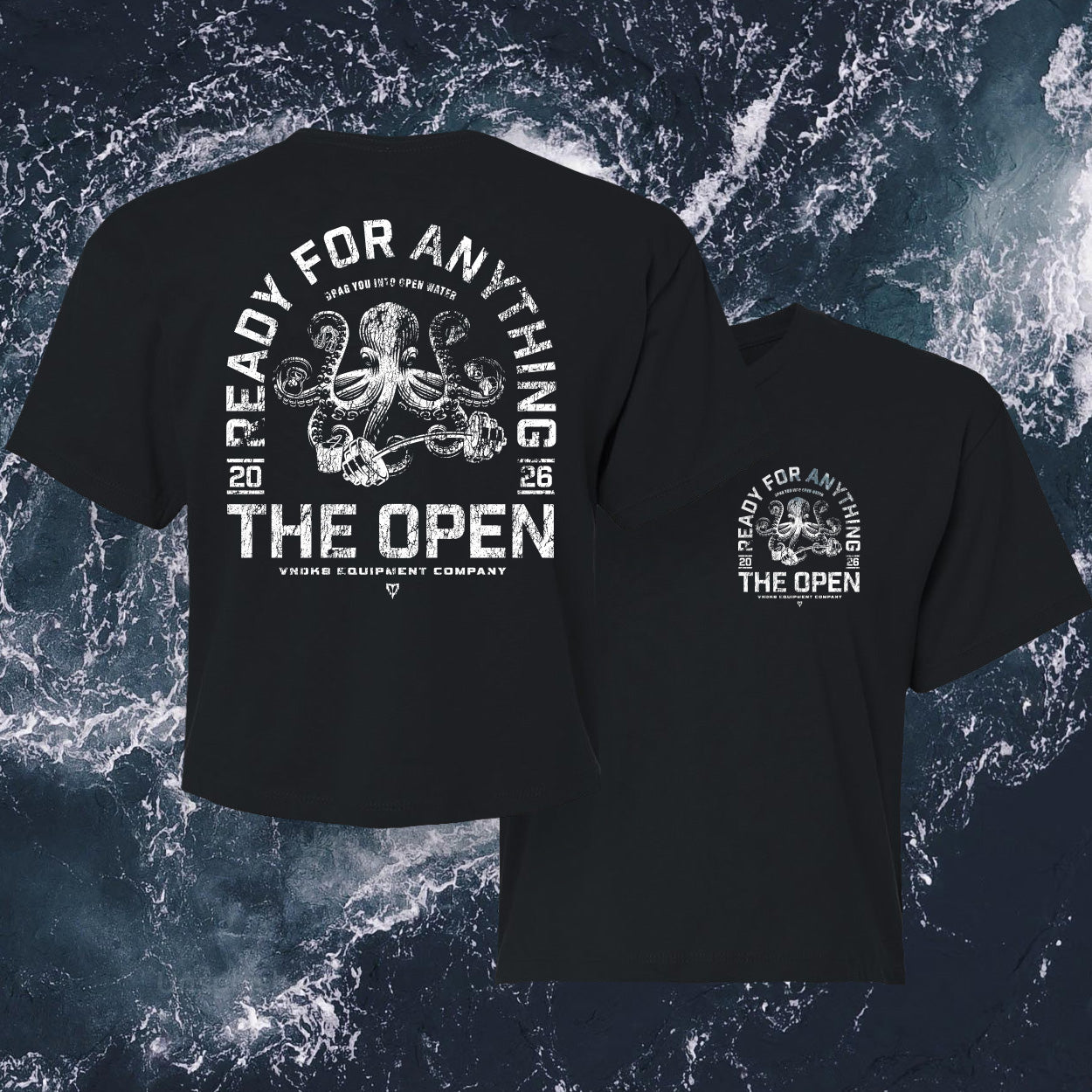 Open Waters Crop Tees