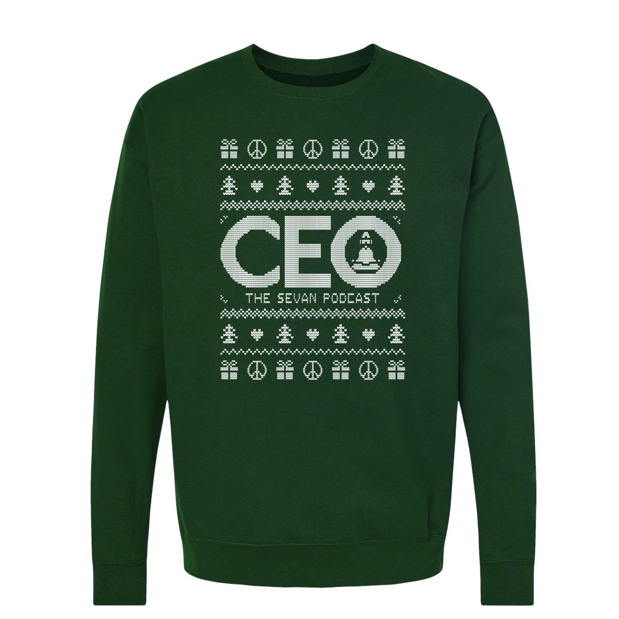 Sevan Podcast Holiday Crewneck Sweatshirt