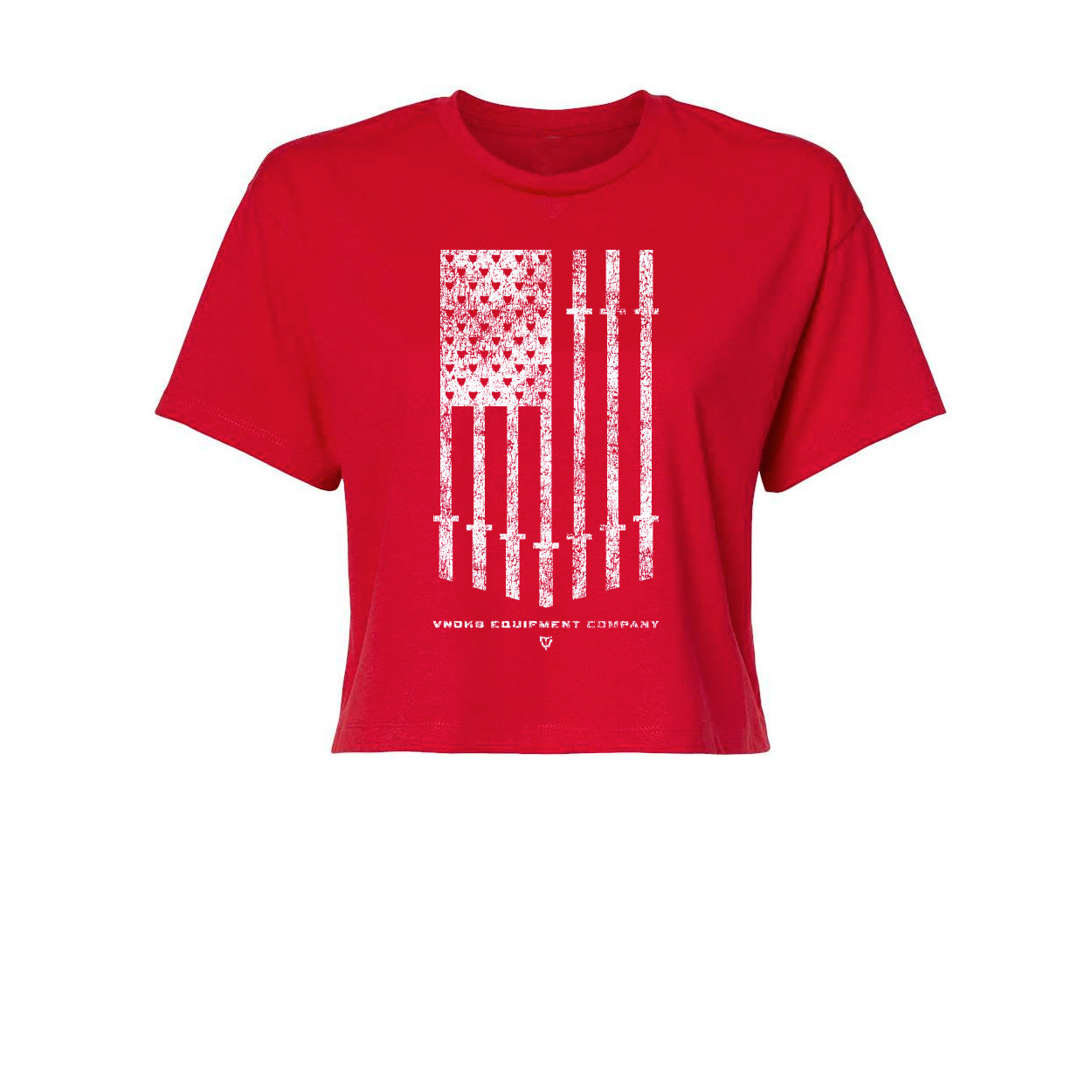 Stars & Bars Women's Crop Tees