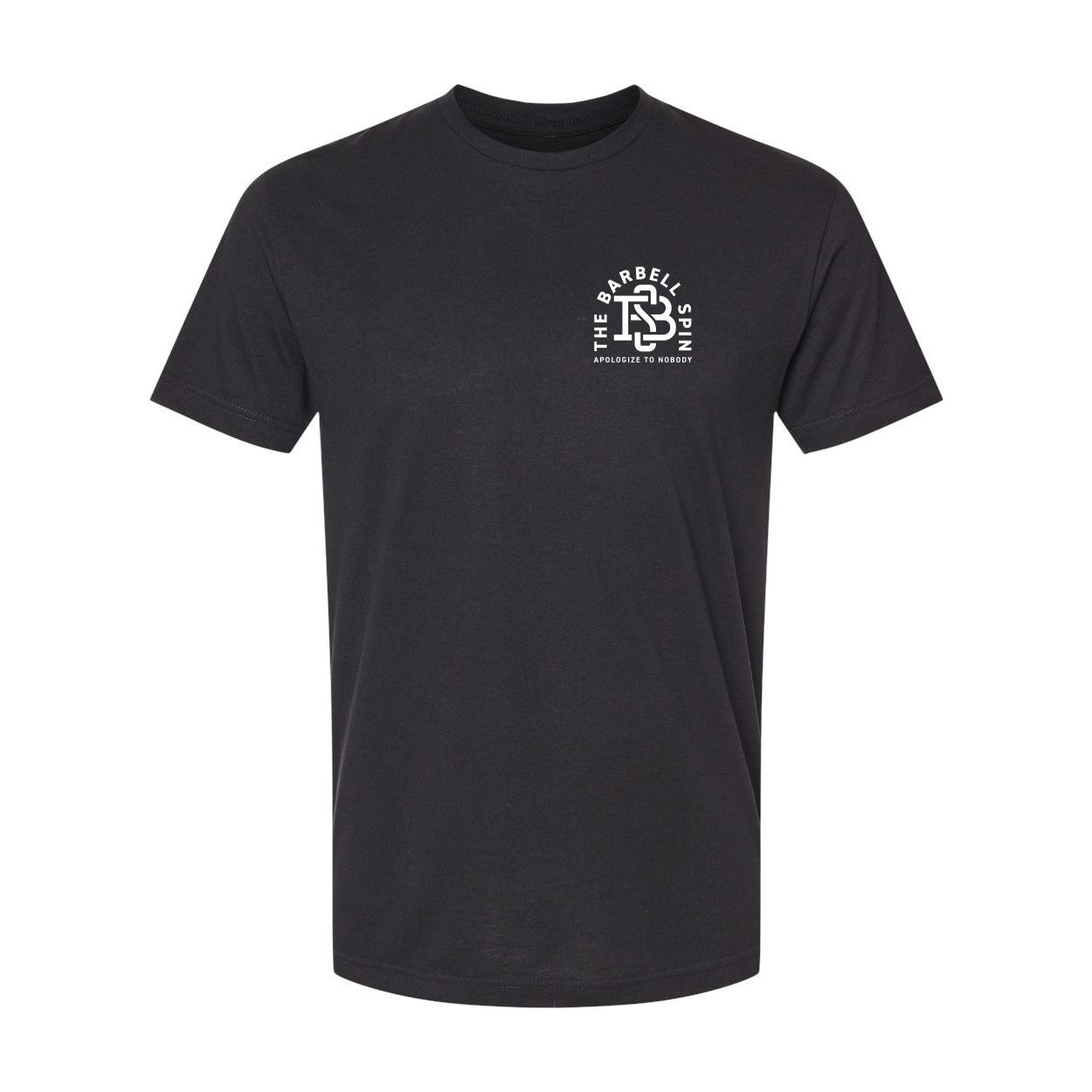 The Barbell Spin No Apologies Athletic Tees