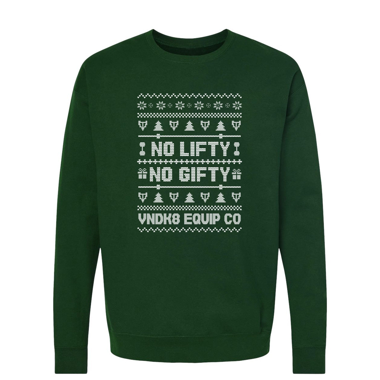 No Lifty No Gifty Holiday Crewneck Sweatshirt