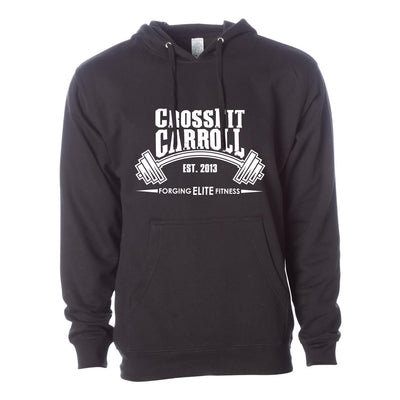 CF Carroll Hoodie in Black — front view by VNDK8