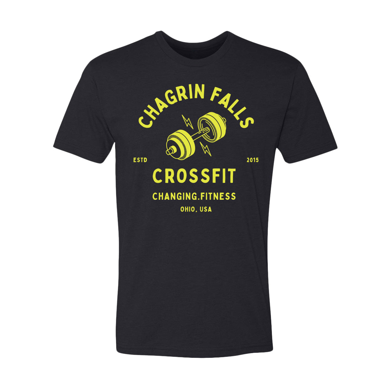 Chagrin Falls Changing Fitness Athletic Tees