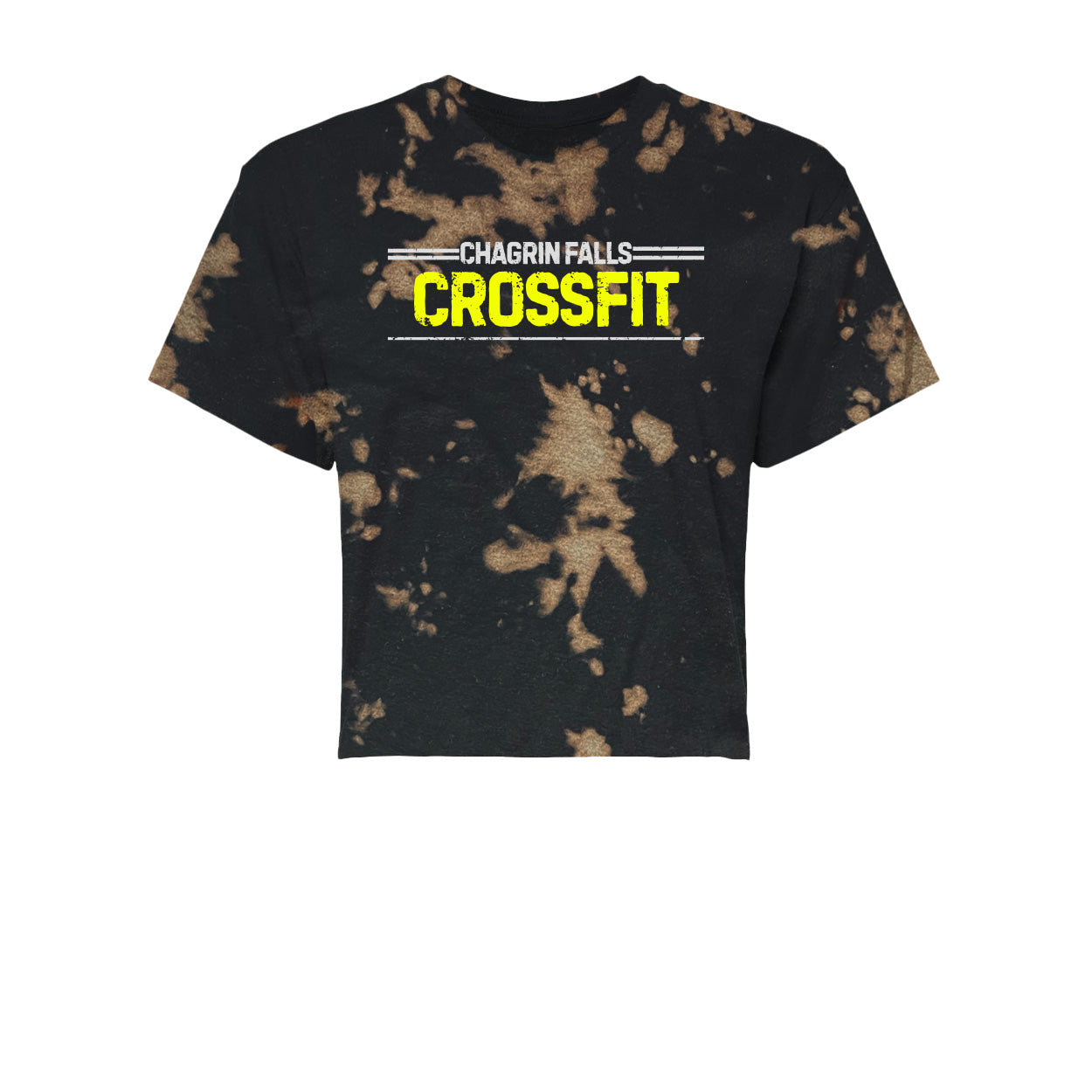 Chagrin Falls Wrecked Logo Crop Tees