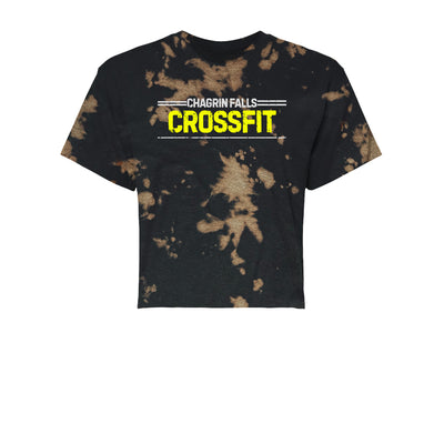 Chagrin Falls Wrecked Logo Crop Tees