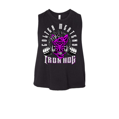 Colten Mertens "Iron Hog" Women's Crop Tank