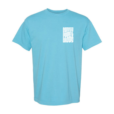 CPW Good Stuff Tee in Sapphire — front view by VNDK8