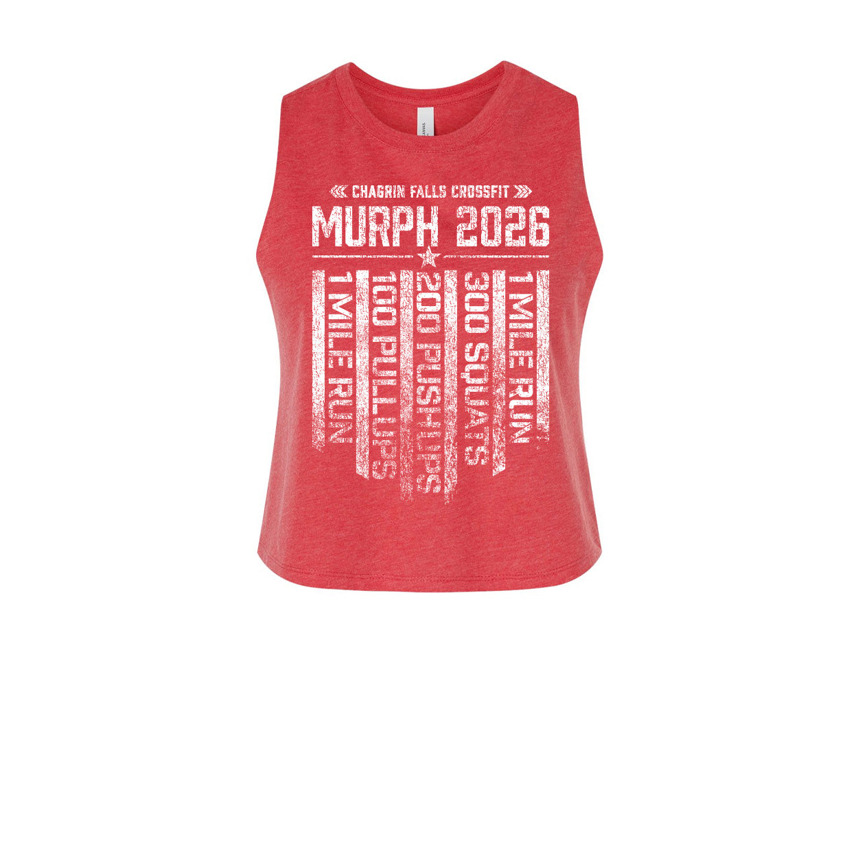 Preorder: Chagrin Falls 2026 Murph Crop Tanks