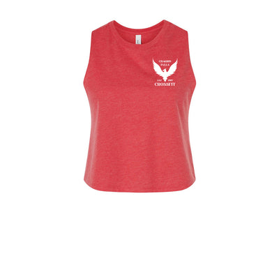 Chagrin Falls Simple Logo Crop Tanks