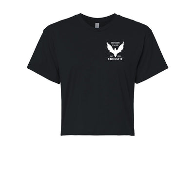 Chagrin Falls Simple Logo Crop Tees