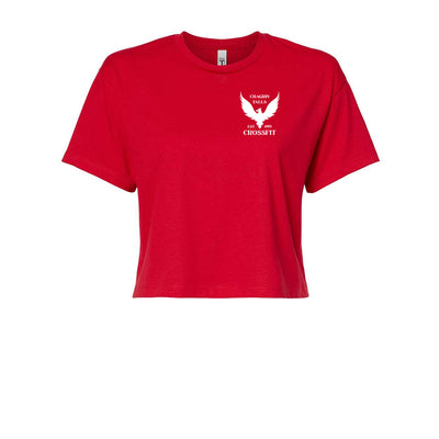 Chagrin Falls Simple Logo Crop Tees