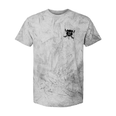 Colten Mertens NLD Graffiti v2 Tee in Distressed Gray — front view by VNDK8