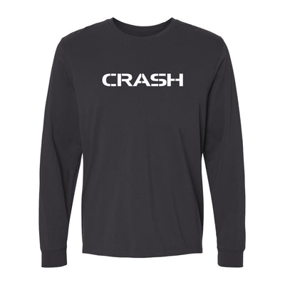 CrossFit Crash Brand Long Sleeve in Black — front view by VNDK8