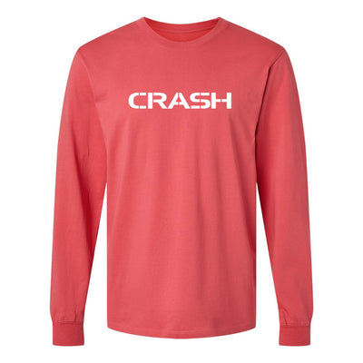 CrossFit Crash Brand Long Sleeve in Red — front view by VNDK8