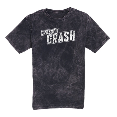 CrossFit Crash Banner Relaxed Tee in Mineral — front view garment-dyed by VNDK8