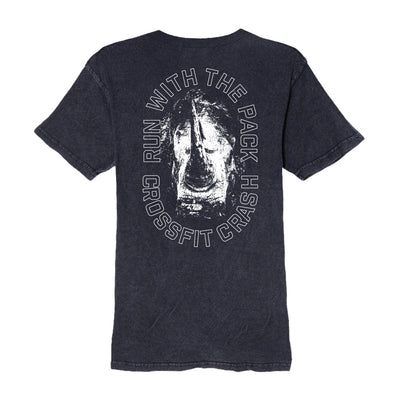 CrossFit Crash Run With The Pack Relaxed Tee — back view by VNDK8
