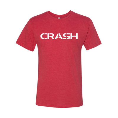 CrossFit Crash Logo Tee in Red — front view by VNDK8