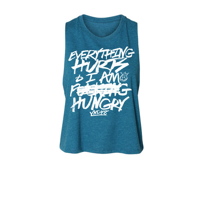 Everything Hurts Women's Crop Tanks