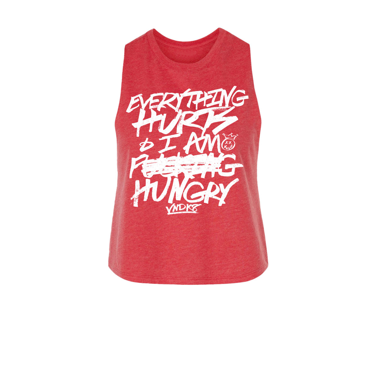 Everything Hurts Women's Crop Tanks