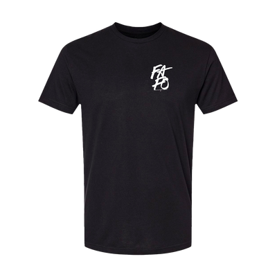 FAFO Athletic Tee in Black — front view by VNDK8