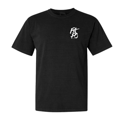 FAFO Relaxed Tee in Black — front view by VNDK8