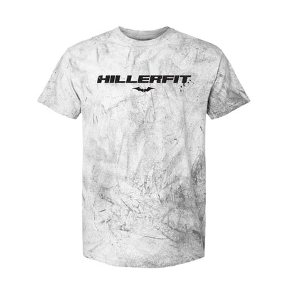 Hiller HillerFit Relaxed Tee in Distressed Gray — front view by VNDK8
