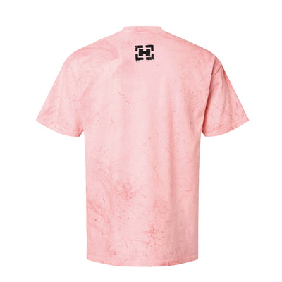 Hiller HillerFit Relaxed Tee in Distressed Red — back view by VNDK8