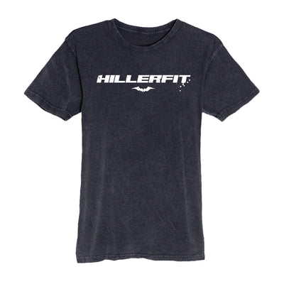 Hiller HillerFit Relaxed Tee in Vintage Black — front view by VNDK8