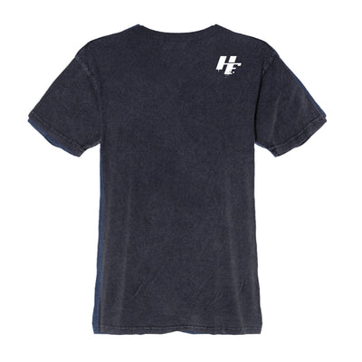 Hiller Icon Vintage Relaxed Tee in Vintage Black — back view by VNDK8