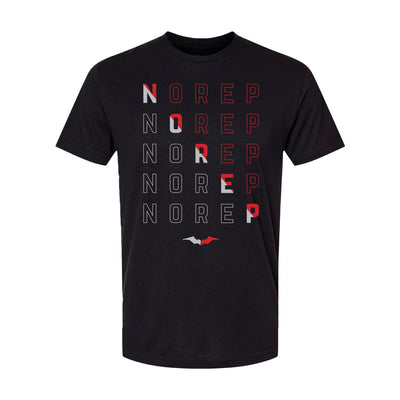 Hiller NOREP Intervals Tee in Harley Quinn colorway — front view by VNDK8