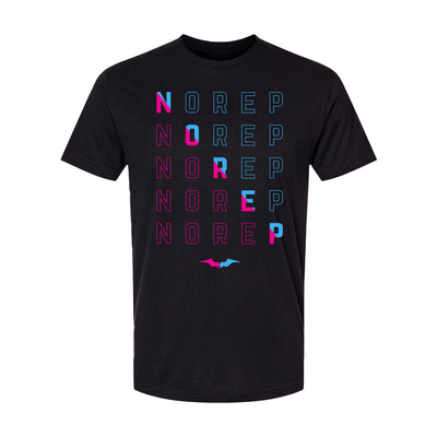 Hiller NOREP Intervals Tee in Two Face colorway — front view by VNDK8