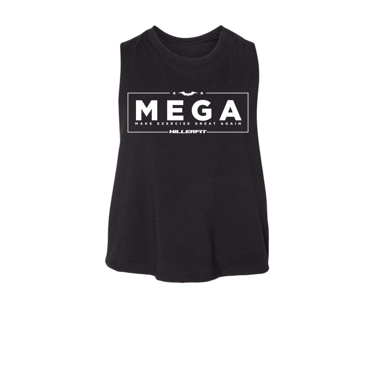 Hiller "MEGA" Women’s Crop Muscle Tank