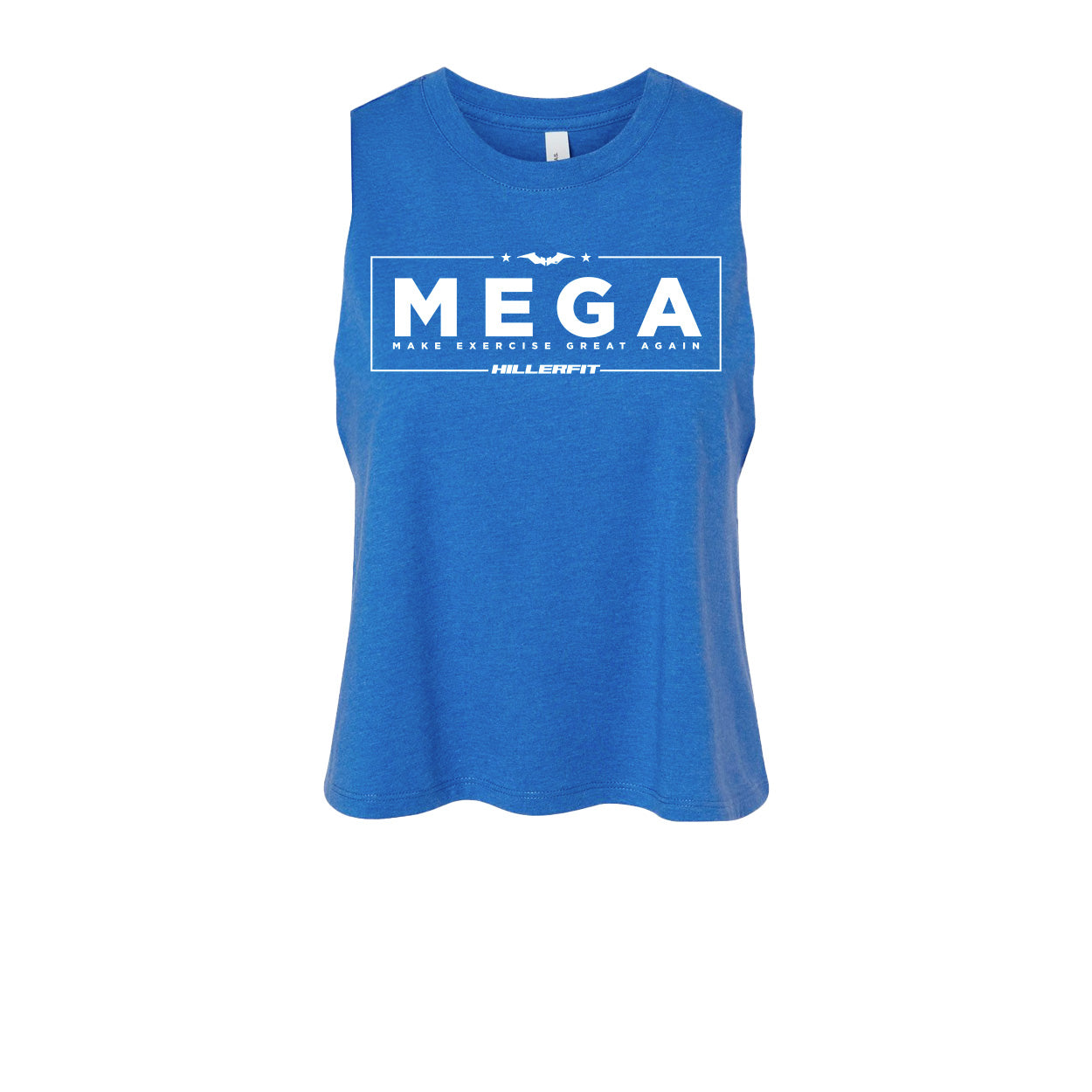 Hiller "MEGA" Women’s Crop Muscle Tank