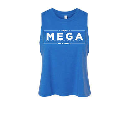 Hiller "MEGA" Women’s Crop Muscle Tank