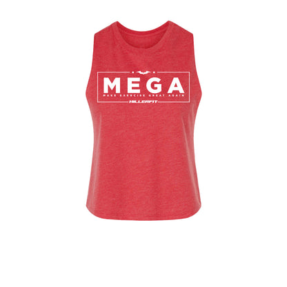 Hiller "MEGA" Women’s Crop Muscle Tank