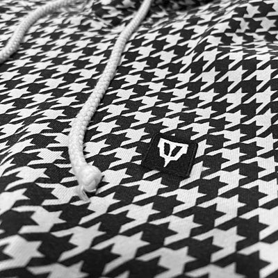 Hounded Hoodie — graphic detail close-up by VNDK8