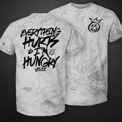 Everything Hurts Relaxed Tee — combo color thumbnail by VNDK8