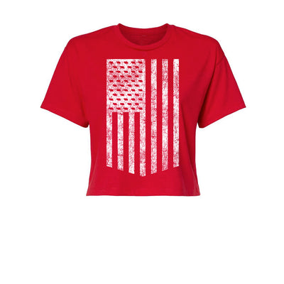 Husker Nation Women's Crop Tees